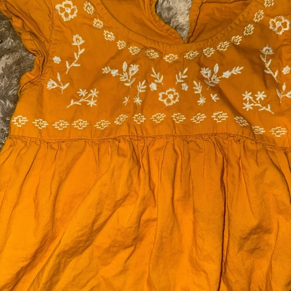GAP Golden Yellow Kids Casual Dress